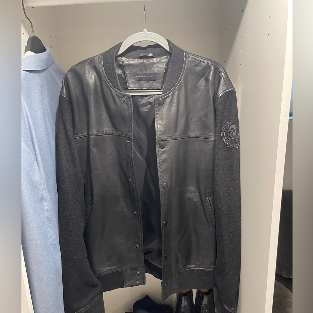 John Varvatos Leather Jacket